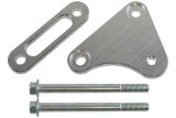 ICT Billet Idler Pulley Relocation Brackets 551353 Bracket, Aluminum, Natural, Buick, Cadillac, Chevy, GMC, LS, Each thumbnail 6