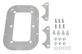 ICT Billet Battery Trays 551183 Tray, Aluminum, Natural, 7.900 in. Width, 11.200 in. Length, Hold-down, Kit thumbnail 1
