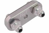 ICT Billet Transmission Line Adapters 551121-6AN Adatper Fittings, Male AN O-Ring, -6 AN, Male AN, -6 AN, Aluminum, Natural, 6L80E, 6L90E, 8L90E, Each thumbnail 3