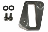 ICT Billet Mass Airflow Sensor Mounting Flanges 551545 MAF Housing Adapters, Flanges, Aluminum, Natural, Weldable, for LS3 and LS7 Sensors, Each thumbnail 1