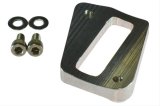ICT Billet Mass Airflow Sensor Mounting Flanges 551545 MAF Housing Adapters, Flanges, Aluminum, Natural, Weldable, for LS3 and LS7 Sensors, Each thumbnail 2