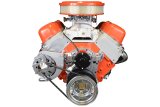 ICT Billet Alternator Brackets 551449 Bracket, Upper/Lower Bracket, Aluminum, Natural, Cylinder Head Mount, Passenger Side, Electric Water Pump, Chevy, Big Block, Kit thumbnail 4