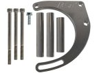 ICT Billet Alternator Brackets 551449 Bracket, Upper/Lower Bracket, Aluminum, Natural, Cylinder Head Mount, Passenger Side, Electric Water Pump, Chevy, Big Block, Kit thumbnail 7
