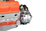 ICT Billet Alternator Brackets 551672X Bracket, Upper/Lower Bracket, Aluminum, Natural, Water Pump Mount, Passenger Side Lower Mount, Long Pump, SBC, Kit thumbnail 7