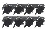 ICT Billet Ignition Coil Brackets 551575 Brackets, Aluminum, Semi Polished, Use With Holley Coils, Chevy, Kit thumbnail 6