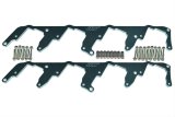 ICT Billet Ignition Coil Brackets 551575 Brackets, Aluminum, Semi Polished, Use With Holley Coils, Chevy, Kit thumbnail 9