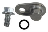 ICT Billet Kick-Down Cable Block-Off Plugs 551916 Transmission Plug, Kick Down Block Off Plug, Aluminum, GM, TH350, Kit thumbnail 1