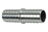 ICT Billet Hose Barb Fittings AN627-10A Fitting, Coupler, Union, to Barb, Straight, Aluminum, Natural, 5/8 in., 5/8 in., Each thumbnail 3