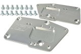 ICT Billet Motor Mount Adapters 551363X Mounts and Inserts, Adapters, Plate Style, Bolt-in, Aluminum, Natural, Chevy Gen V LT1, Kit thumbnail 7