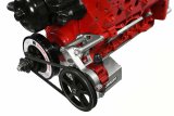 ICT Billet Iron Block Accessory Support Brackets 551921-LS01 Alternator Bracket Component, Bracket, Extension Arm Type, Aluminum, Chevrolet, Small LS, Each thumbnail 3