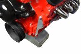 ICT Billet Iron Block Accessory Support Brackets 551921-LS01 Alternator Bracket Component, Bracket, Extension Arm Type, Aluminum, Chevrolet, Small LS, Each thumbnail 5