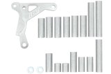 ICT Billet Iron Block Accessory Support Brackets 551921-LS01 Alternator Bracket Component, Bracket, Extension Arm Type, Aluminum, Chevrolet, Small LS, Each thumbnail 7