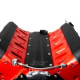 ICT Billet Lifter Valley Plates 551606LS-B Pan Cover Plate LS Gen 4 O-ringed for DOD Delete w/ Oil Sensor Port Black thumbnail 1