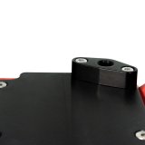 ICT Billet Lifter Valley Plates 551606LS-B Pan Cover Plate LS Gen 4 O-ringed for DOD Delete w/ Oil Sensor Port Black thumbnail 4