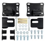 ICT Billet Motor Mounts and Inserts EM-LS-FXBDY1 1978-2004 Ford Fox Body, SN95, New Edge, Mustang LS Swap Engine Mount Kit LS1 LS3 thumbnail 9