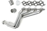 Hedman Street Headers 68156 Headers, Full Length, Steel, Silver Ceramic Coated, Buick, Chevrolet, GMC, Oldsmobile, Pontiac, LS Engine, Pair thumbnail 3