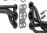 Hedman Street Headers 58070 Headers, Street, Long Tube, Steel, Temporary Paint, Oldsmobile, 260, 307, 330, 350, 403, Pair thumbnail 2
