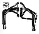 Hedman Street Headers 79176 Headers, Street, Long Tube, Steel, Silver Ceramic Coated, Dodge, Plymouth, 318, 360, Pair thumbnail 3