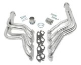 Hedman Elite Extreme-Duty Headers 68198 Headers, Extreme-Duty, Long Tube, Steel, Matte Silver Ceramic Coated, Chevy, Big Block, Pair thumbnail 1