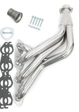 Hedman Street Headers 68096 Headers, Street, Long Tube, Steel, Silver Ceramic Coated, Chevy, 396, 427, 454, Pair thumbnail 5