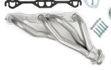 Hedman Elite Extreme-Duty Headers 68608 Headers, Extreme-Duty, Mid-Length, Steel, Silver Ceramic Coated, Chevy Small Block, Pair thumbnail 2