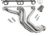 Hedman Street Headers 99206 Headers, Street, Long Tube, Steel, Silver Ceramic Coated, Jeep, 304, Pair thumbnail 2