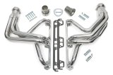Hedman Street Headers 99206 Headers, Street, Long Tube, Steel, Silver Ceramic Coated, Jeep, 304, Pair thumbnail 3