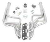 Hedman Elite Extreme-Duty Headers 58158 Headers, Extreme-Duty, Long Tube, Steel, Silver Ceramic Coated, Oldsmobile, Pair thumbnail 1