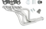 Hedman Elite Extreme-Duty Headers 58158 Headers, Extreme-Duty, Long Tube, Steel, Silver Ceramic Coated, Oldsmobile, Pair thumbnail 4