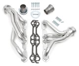 Hedman Elite Extreme-Duty Headers 68648 Headers, Extreme-Duty, Mid-Length, Steel, Silver Ceramic Coated, Buick, Chevy, Oldsmobile, Pontiac, Small Block, Pair thumbnail 1