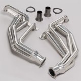 Hedman Elite Extreme-Duty Headers 68298 Headers, Extreme-Duty, Long Tube, Steel, Silver Ceramic Coated, Chevy, Small Block, Pair thumbnail 8
