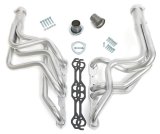 Hedman Elite Extreme-Duty Headers 68298 Headers, Extreme-Duty, Long Tube, Steel, Silver Ceramic Coated, Chevy, Small Block, Pair thumbnail 9