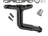 Hedman Street Headers 69260 Headers, Street, Long Tube, Steel, Black, Chevy, Small Block, Pair thumbnail 2