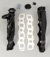 Hedman Street Headers 79570 Headers, Street, Shorty, Steel, Temporary Paint, Dodge, 4.7L, Pair thumbnail 3