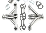 Hedman Traditional Block Hugger Headers for 1923-1949 STREET ROD - 68406 Headers, Traditional, Hugger, Steel, Silver Ceramic Coated, Chevy, Small Block, Pair thumbnail 8