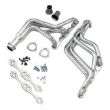 Hedman Street Headers 66104 Headers, Street, Long Tube, Steel, Silver Ceramic Coated, Chevy, Small Block, Pair thumbnail 7