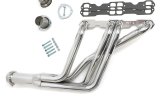 Hedman Street Headers for 1967-1969 CAMARO, 1968 CHEVY II, 1970-1974 NOVA - 66003 Headers, Street, Long Tube, Steel, Silver Ceramic Coated, Chevy, Small Block, Pair thumbnail 3