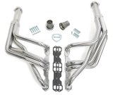 Hedman Street Headers for 1967-1969 CAMARO, 1968 CHEVY II, 1970-1974 NOVA - 66003 Headers, Street, Long Tube, Steel, Silver Ceramic Coated, Chevy, Small Block, Pair thumbnail 8
