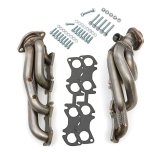 Hedman 304 Stainless Steel Headers 82600 Headers, Shorty, Steel, Natural, Ford, Modular, Pair thumbnail 3
