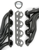 Hedman Street Headers for 1988-1996 F-250, 1988-1997 F-350 - 89460 Headers, Street, Mid-Length, Steel, Temporary Paint, Ford, 7.5L, Pair thumbnail 4