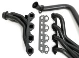 Hedman Street Headers for 1988-1996 F-250, 1988-1997 F-350 - 89510 Headers, Street, Mid-Length, Steel, Temporary Paint, Ford, 7.5L, Kit thumbnail 1