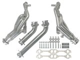 Hedman Elite Extreme-Duty Headers 67308 Headers, Extreme-Duty, Long Tube, Steel, Silver Ceramic Coated, Chevy, 350, Pair thumbnail 1