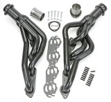 Hedman Street Headers for 1965-1967 CHEVELLE, MALIBU, 1964-1967 EL CAMINO - 68660 Headers, Street, Mid-Length, Steel, Temporary Paint, Chevy, Pair thumbnail 2