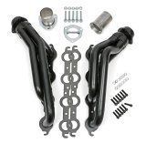 Hedman Hot Rodz Engine Swap Headers 69040 Headers, Swap, Mid-Length, Steel, Temporary Paint, Chevrolet, GMC, Isuzu, Pair thumbnail 1