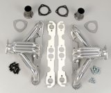 Hedman Traditional Block Hugger Headers for 1967-1982 LAND CRUISER, 1923-1954 STREET ROD - 68366 Headers, Traditional, Hugger, Steel, Silver Ceramic Coated, Toyota, Small Chevy, Pair thumbnail 5