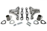Hedman Traditional Block Hugger Headers for 1967-1982 LAND CRUISER, 1923-1954 STREET ROD - 68366 Headers, Traditional, Hugger, Steel, Silver Ceramic Coated, Toyota, Small Chevy, Pair thumbnail 6