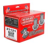 Hedman Header Reducers with 3 Inch Outlet 21121 Reducers, 3-Bolt Flange, in. Inlet, in. Outlet, Steel, Aluminized, Pair thumbnail 1