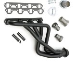 Hedman Street Headers 89353 Headers, Street, Long Tube, Steel, Black Ceramic Coated, Ford, Pair thumbnail 2
