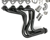 Hedman Street Headers for 1983-1987 F-250, F-350 - 89280 Headers, Street, Long Tube, Steel, Temporary Paint, Ford, 460, Pair thumbnail 1