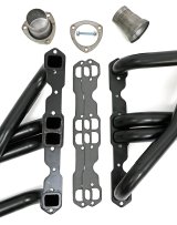 Hedman Street Headers 65003 Headers, Street, Long Tube, Steel, Temporary Paint, Chevy, Small Block, Pair thumbnail 5